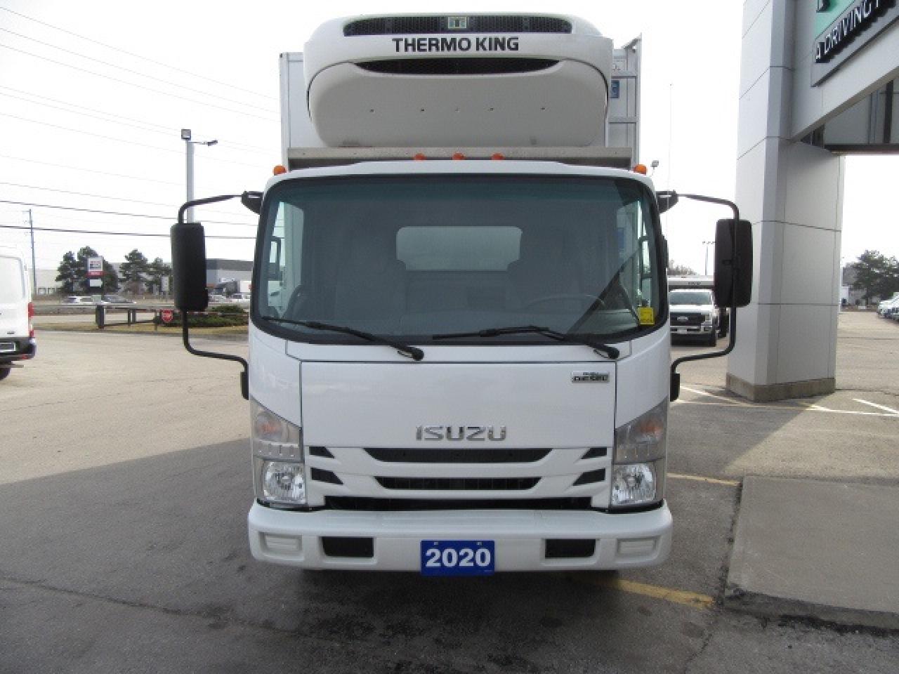 2020 Isuzu NRR DIESEL 14FT THERMOKING T-580R LOW TEMP REEFER Photo