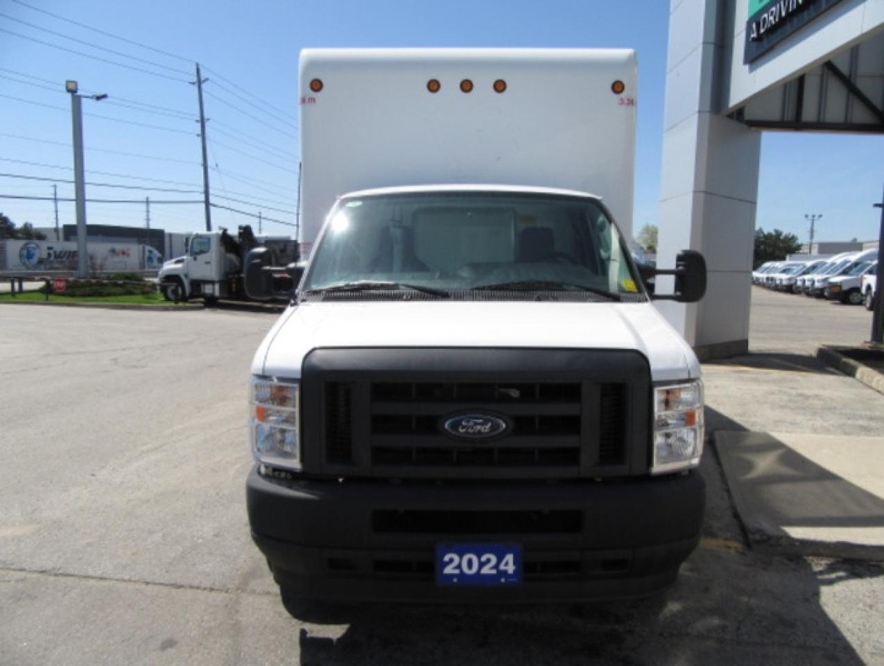 2024 Ford Super Duty E-450 DRW GAS 16FT HIGH BOX CUBE VAN WITH ROLL OUT RAMP Photo