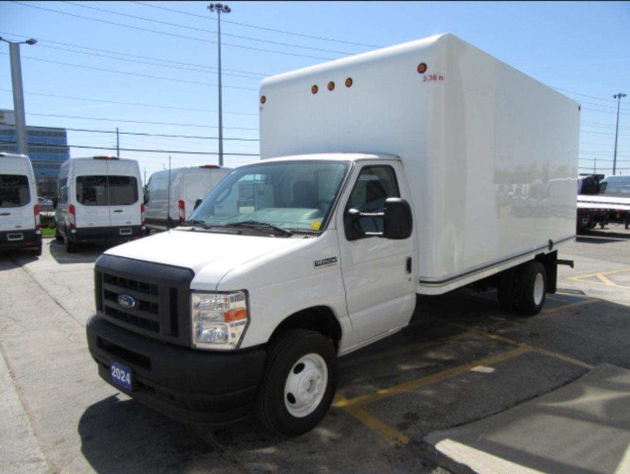 2024 Ford Super Duty E-450 DRW GAS 16FT HIGH BOX CUBE VAN WITH ROLL OUT RAMP Photo