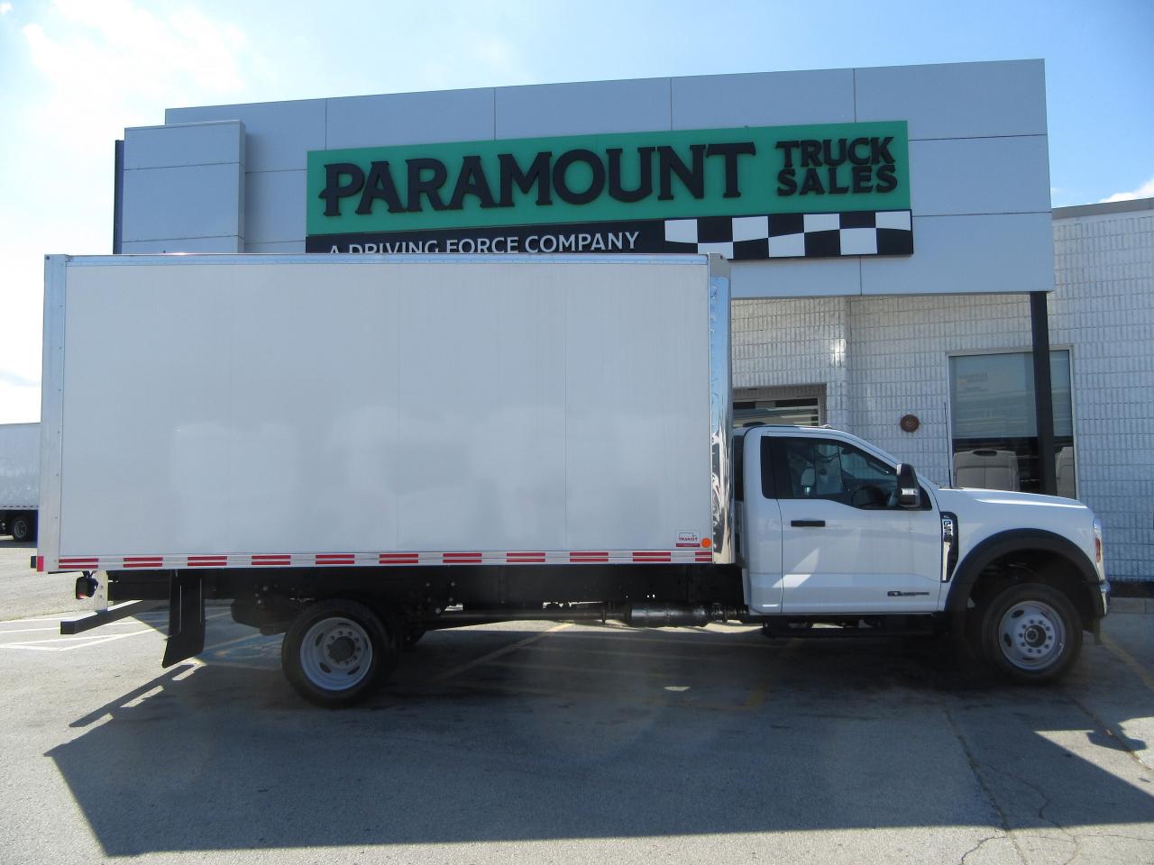 2024 Ford F-550 DIESEL 4X4 REG CAB 16FT ALUMINUM BOX & RAMP  X 6 Photo