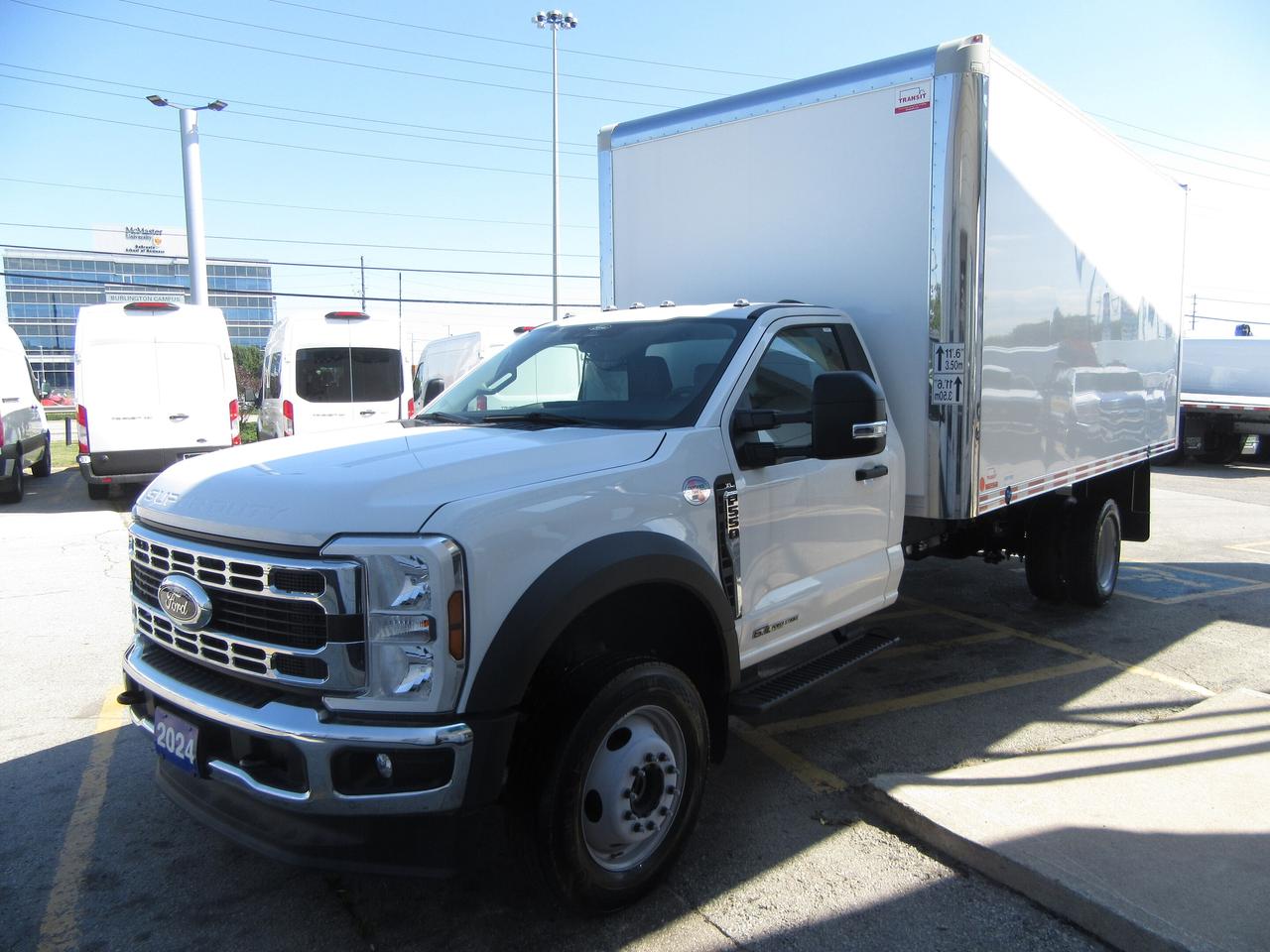 2024 Ford F-550 DIESEL 4X4 REG CAB 16FT ALUMINUM BOX & RAMP Photo