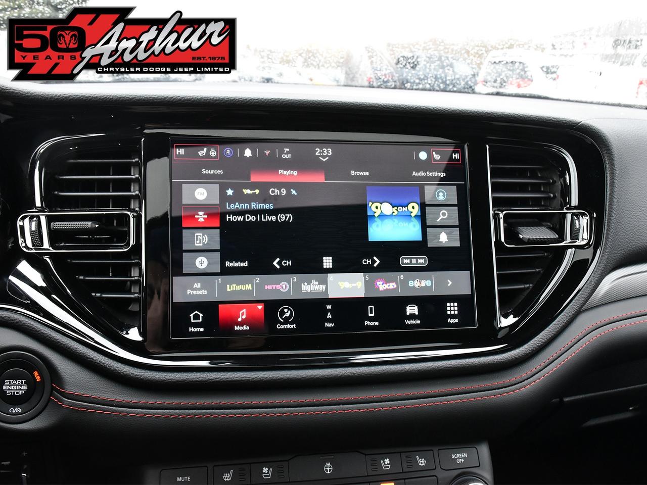 2025 Dodge Durango GT PLUS AWD LEATHER 2ND ROW CAPTINS Photo