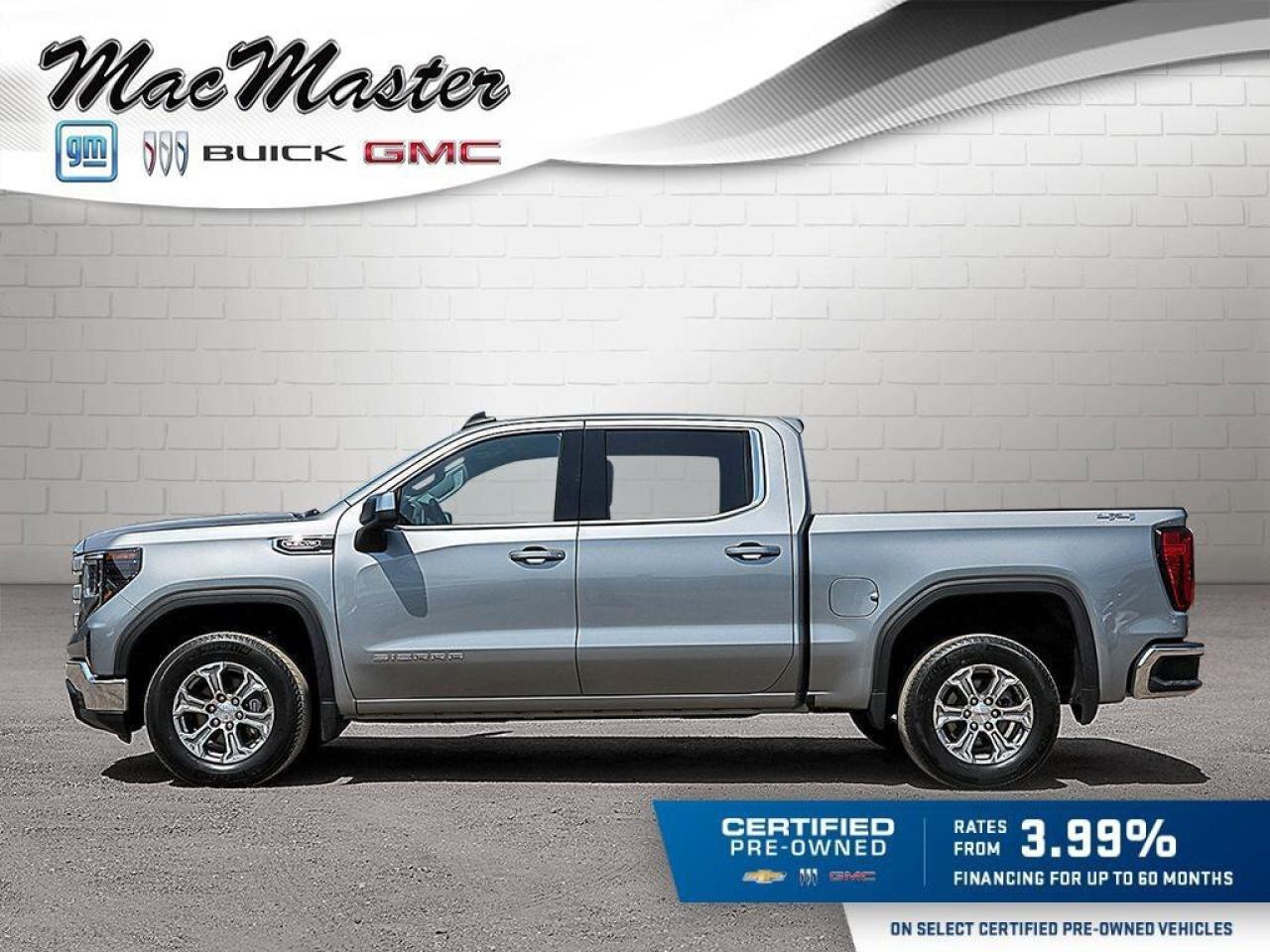 2023 GMC Sierra 1500 SLESLE, CREW, 4X4, 5.3L, HEATED CLOTH, TOW, 1-OWNE Photo