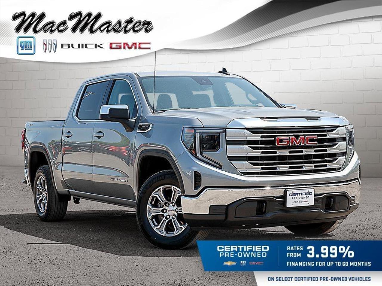 2023 GMC Sierra 1500 SLESLE, CREW, 4X4, 5.3L, HEATED CLOTH, TOW, 1-OWNE Photo