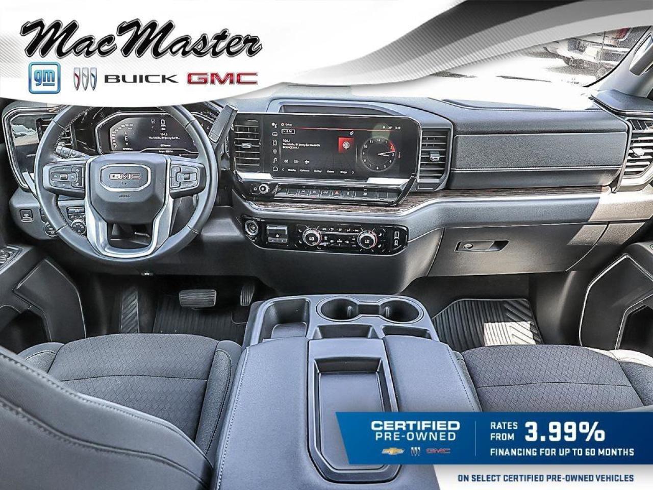 2023 GMC Sierra 1500 SLESLE, CREW, 4X4, 5.3L, HEATED CLOTH, TOW, 1-OWNE Photo