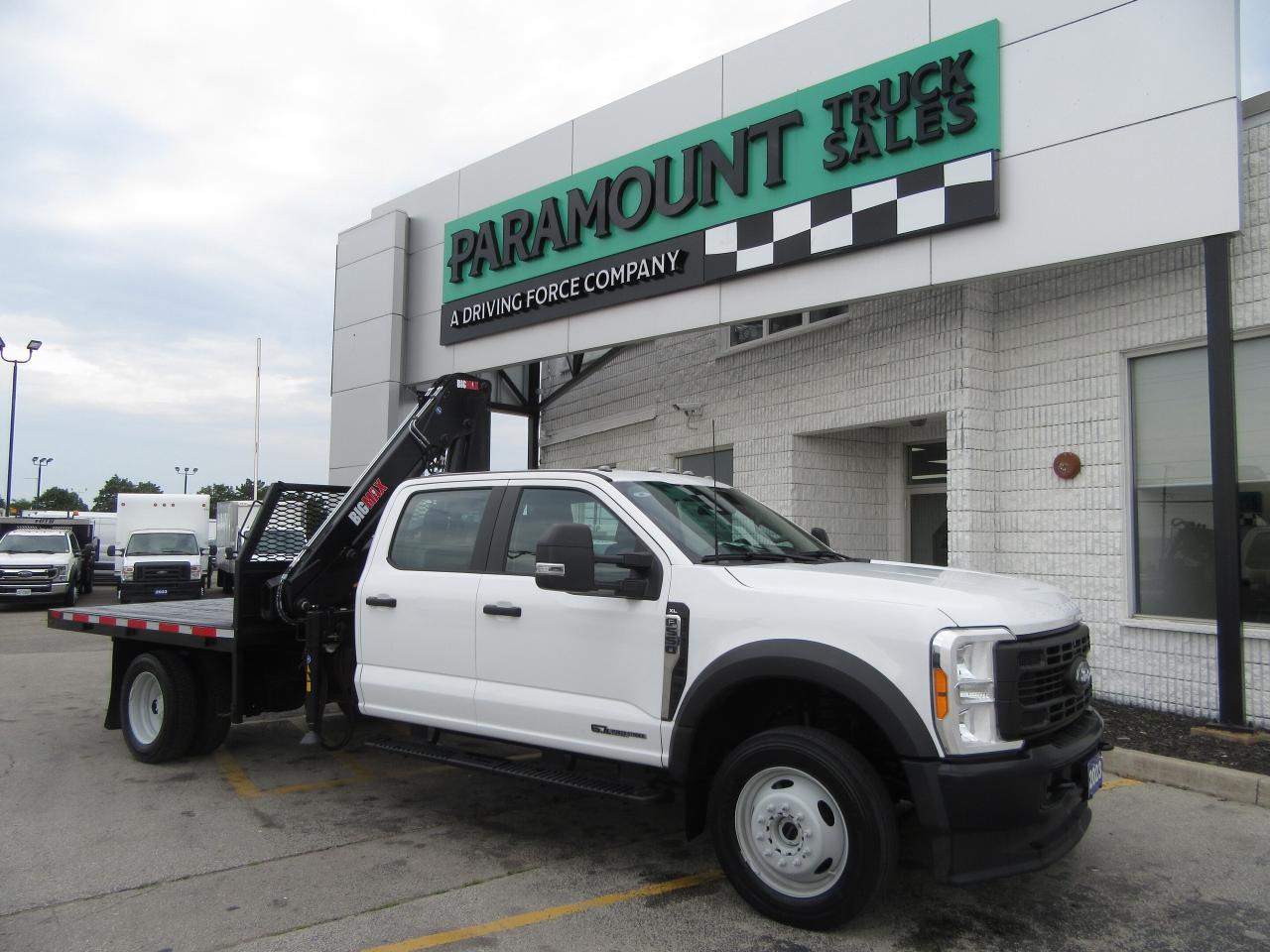 2023 Ford F-550 DIESEL CREW CAB 4X4 NEW CRANE KNUCKLE BOOM Photo0