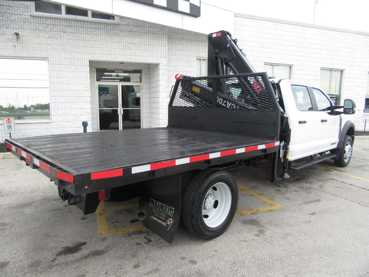 2023 Ford F-550 DIESEL CREW CAB 4X4 NEW KNUCKLE BOOM CRANE Photo