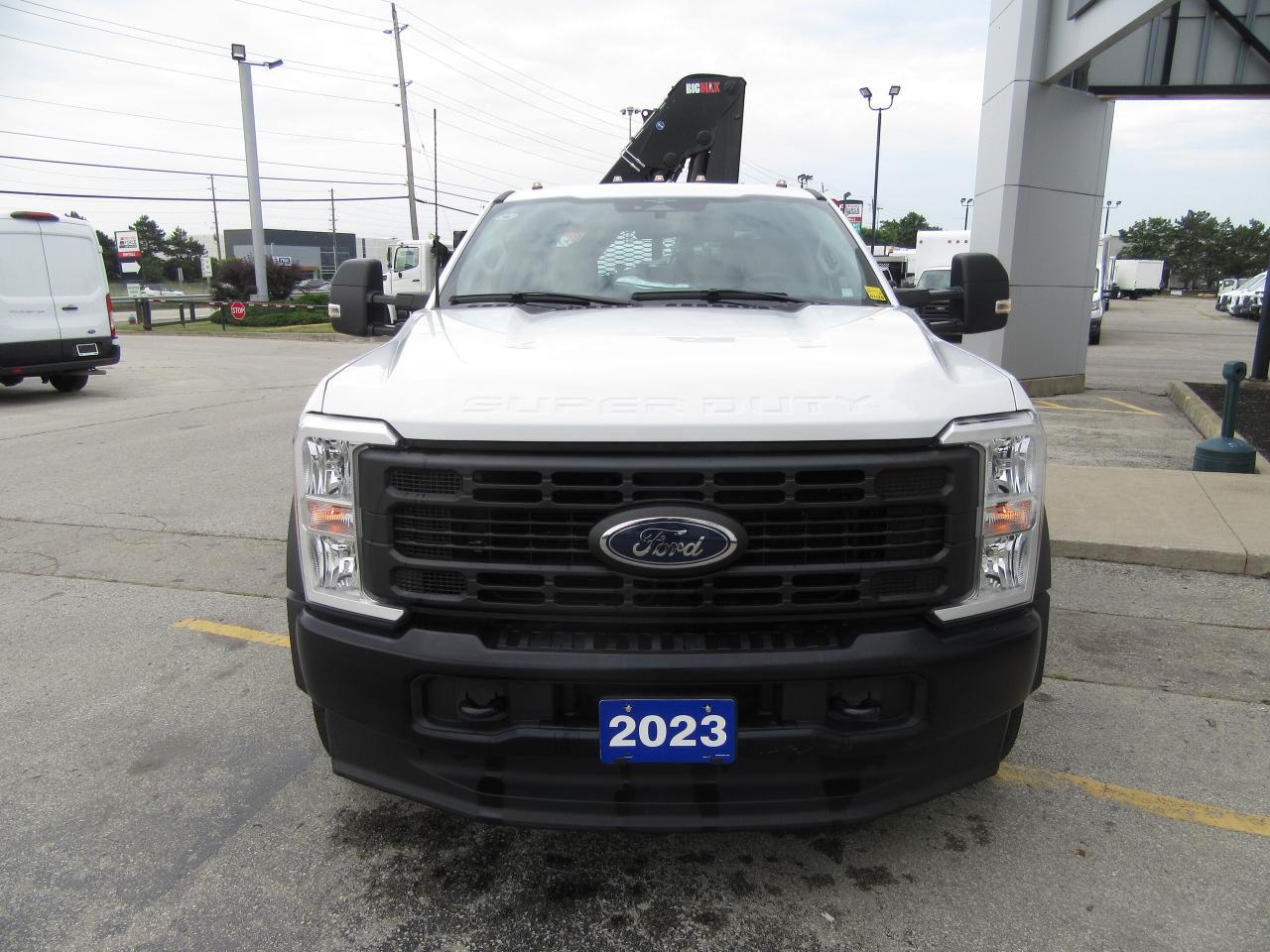 2023 Ford F-550 DIESEL CREW CAB 4X4 NEW CRANE KNUCKLE BOOM Photo