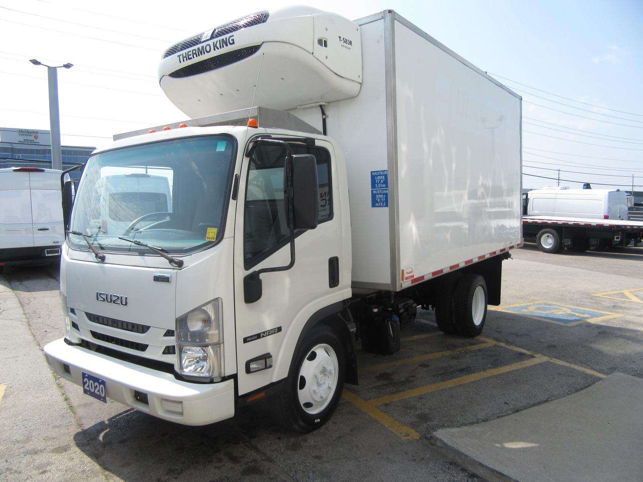2020 Isuzu NRR NRR DIESEL 14FT THERMO KING T-580R  LOW TEMP REEFE Photo4