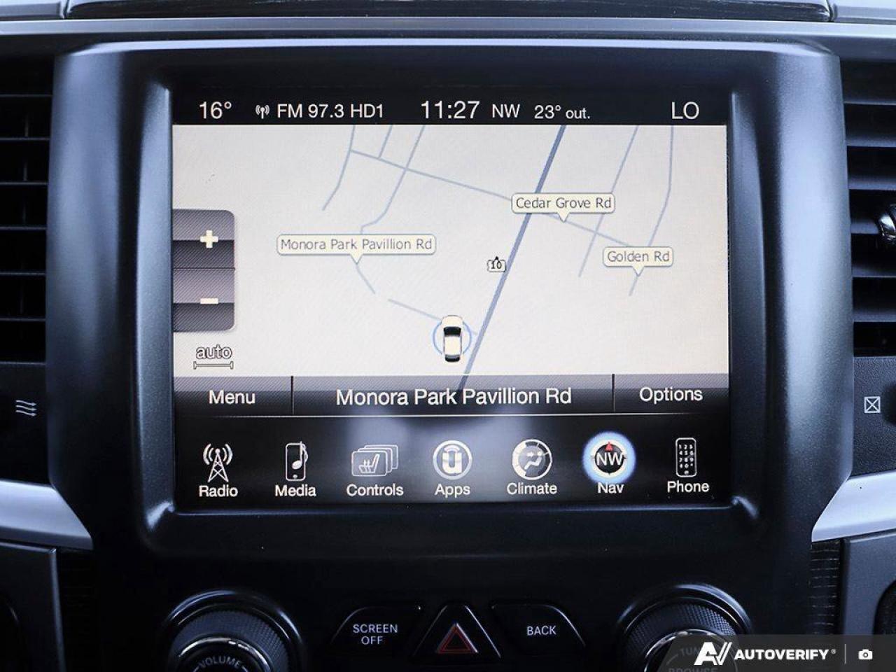 2016 RAM 1500 LimitedAS-TRADED, ALPINE AUDIO, HTD + CLD SEATS, 3 Photo