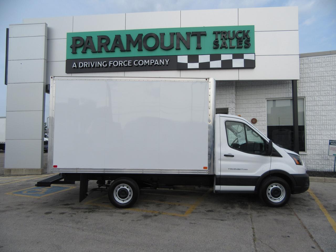 2022 Ford Transit 12FT CUSTOM ALUMINUM BOX WITH RAMP Photo
