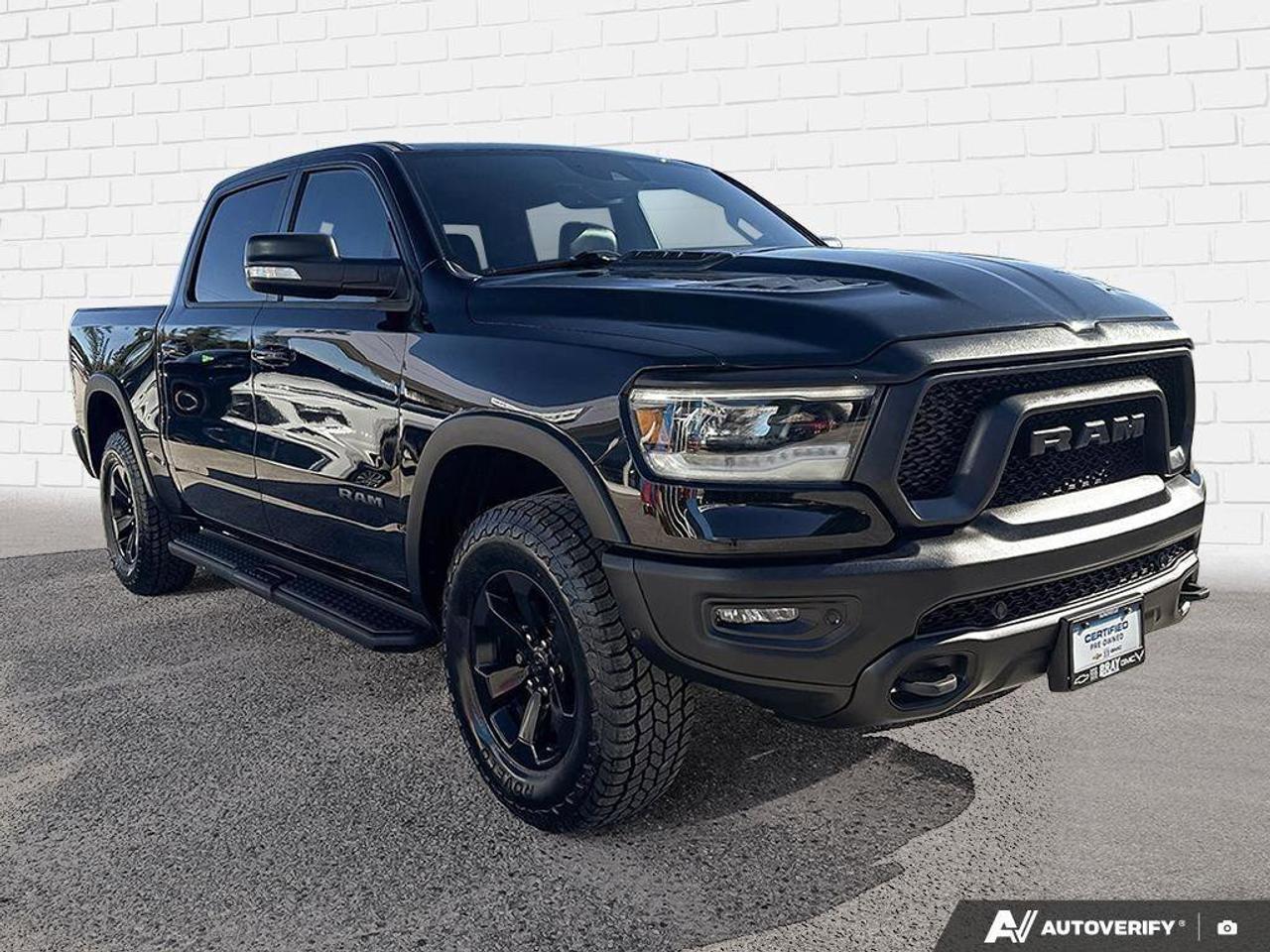 2022 RAM 1500 Rebel    NIGHT EDITION, RUNNING BOARDS, SPRAY IN B Photo
