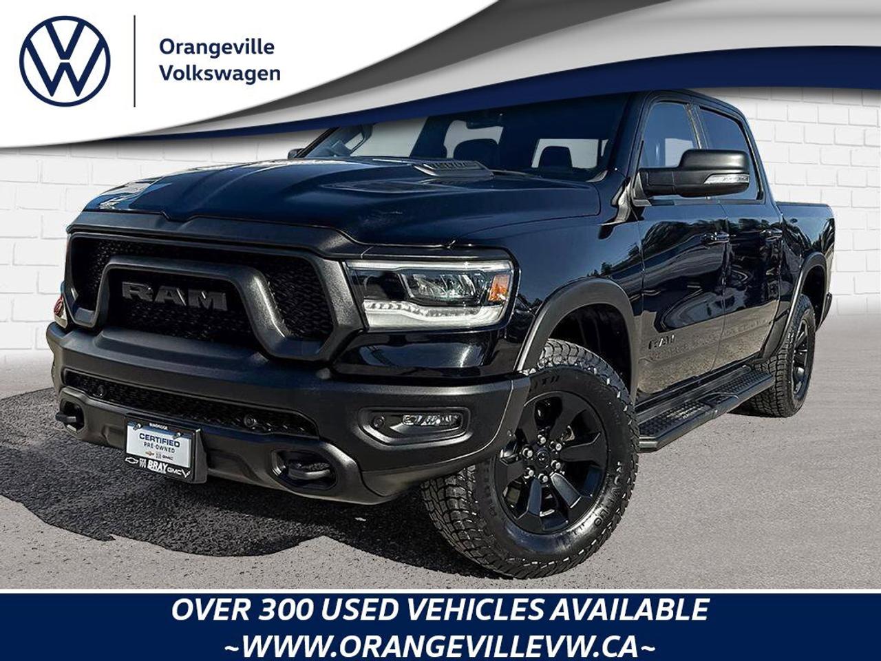 2022 RAM 1500 Rebel    NIGHT EDITION, RUNNING BOARDS, SPRAY IN B Photo0