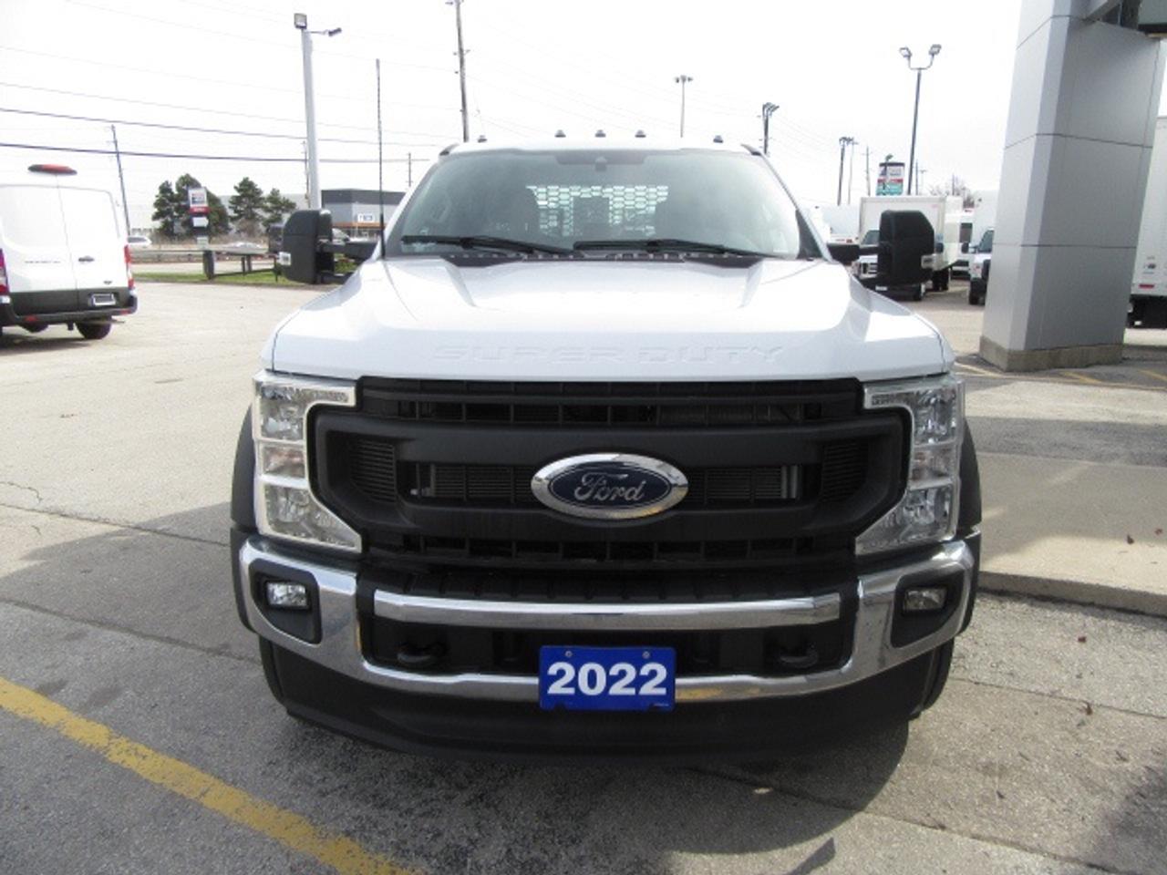 2022 Ford F-550 4X4 CREW CAB DIESEL 12FT FLAT DECK Photo