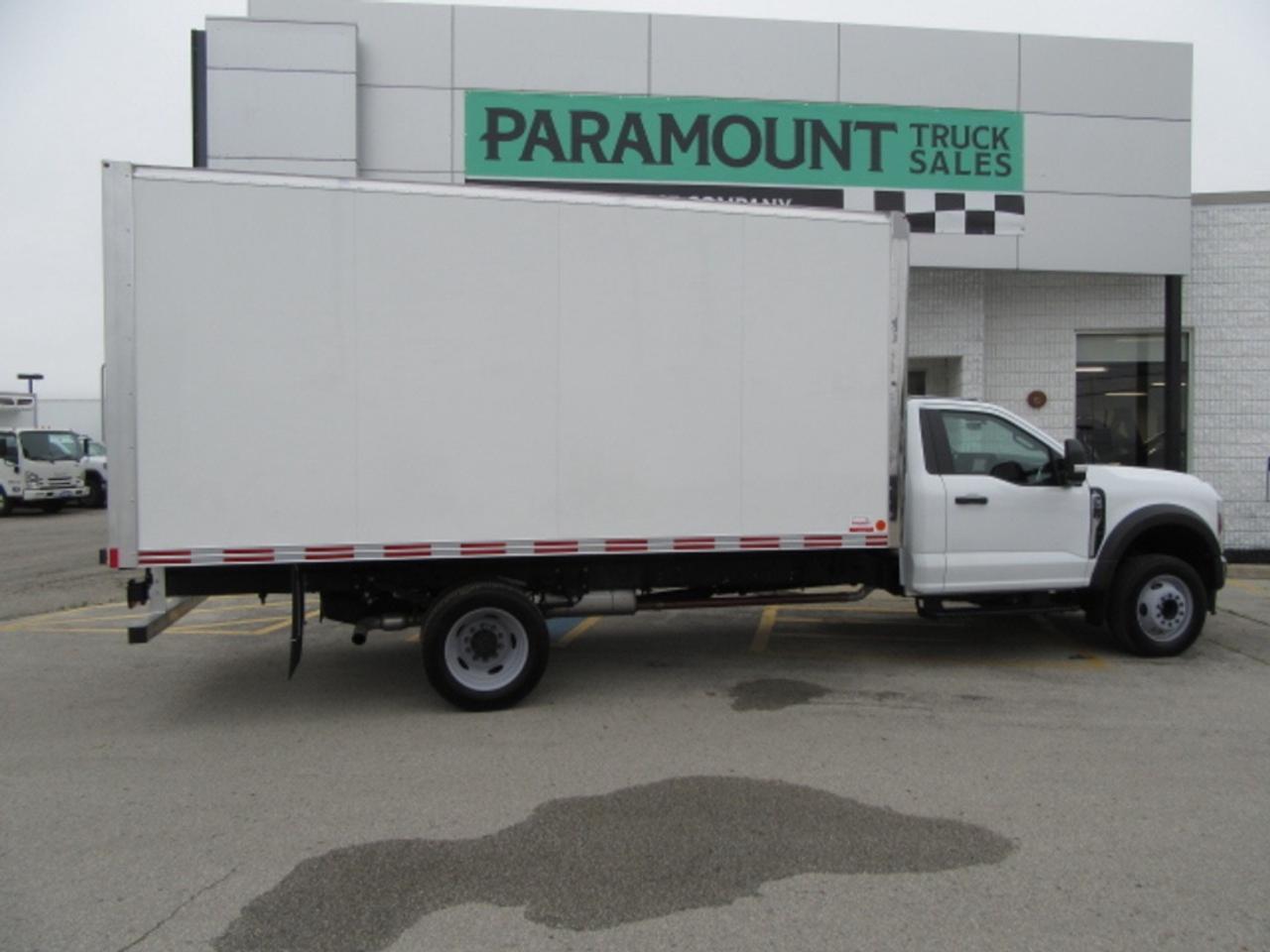 2024 Ford Super Duty F-550 GAS REG CAB 2WD WITH 16FT ALUMINUM BOX & RAMP Photo