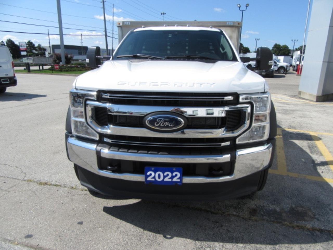 2022 Ford Super Duty F-550 DIESEL REG CAB 4X4 WITH 11 FT ALUMINUM DUMP BOX Photo