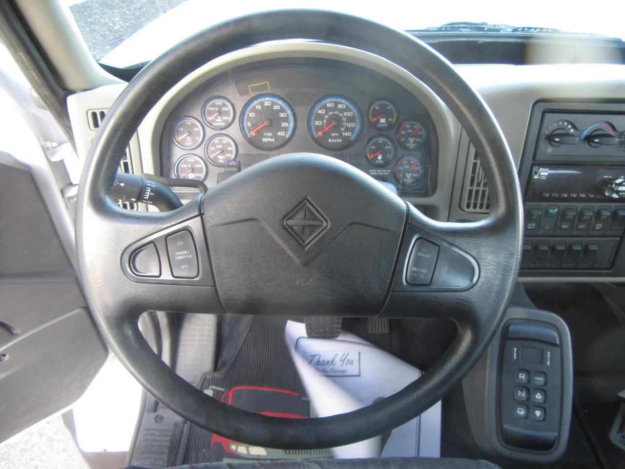 2017 International 7400 330HP DIESEL KNUCKLE CRANE FLAT DECK 2YR WARRANTY Photo