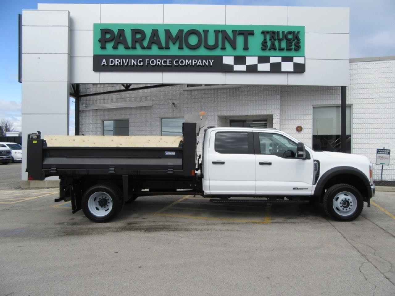 2023 Ford F-550 DIESEL 4X4 CREW CAB 12FT STEEL DUMP BOX Photo