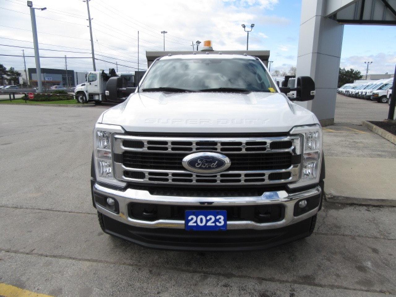 2023 Ford F-550 DIESEL 4X4 CREW CAB 12FT STEEL DUMP BOX Photo