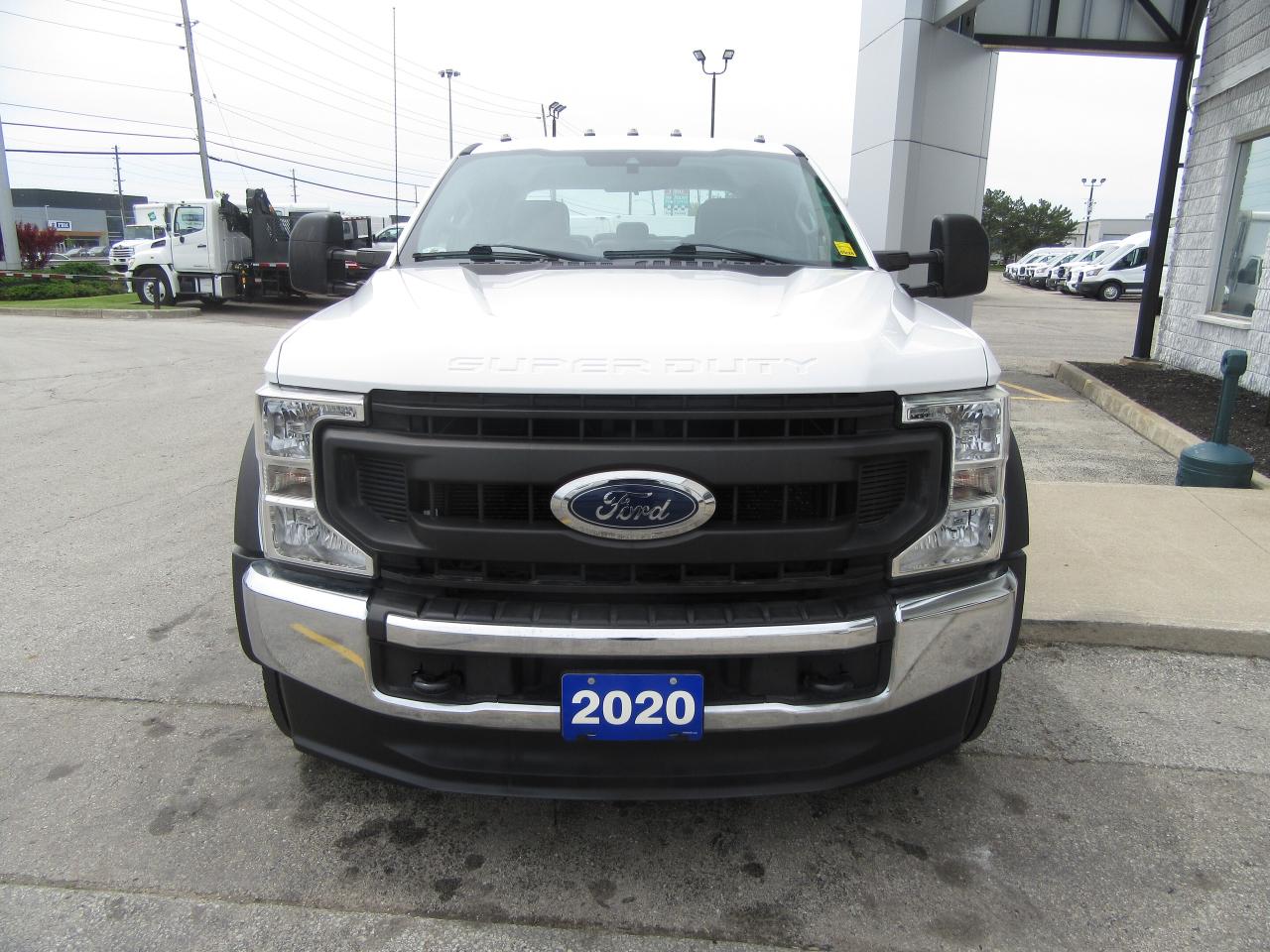 2020 Ford F-550 DIESEL 4X4 CREW WITH NEW KNAPHEIDE SERVICE BODY Photo