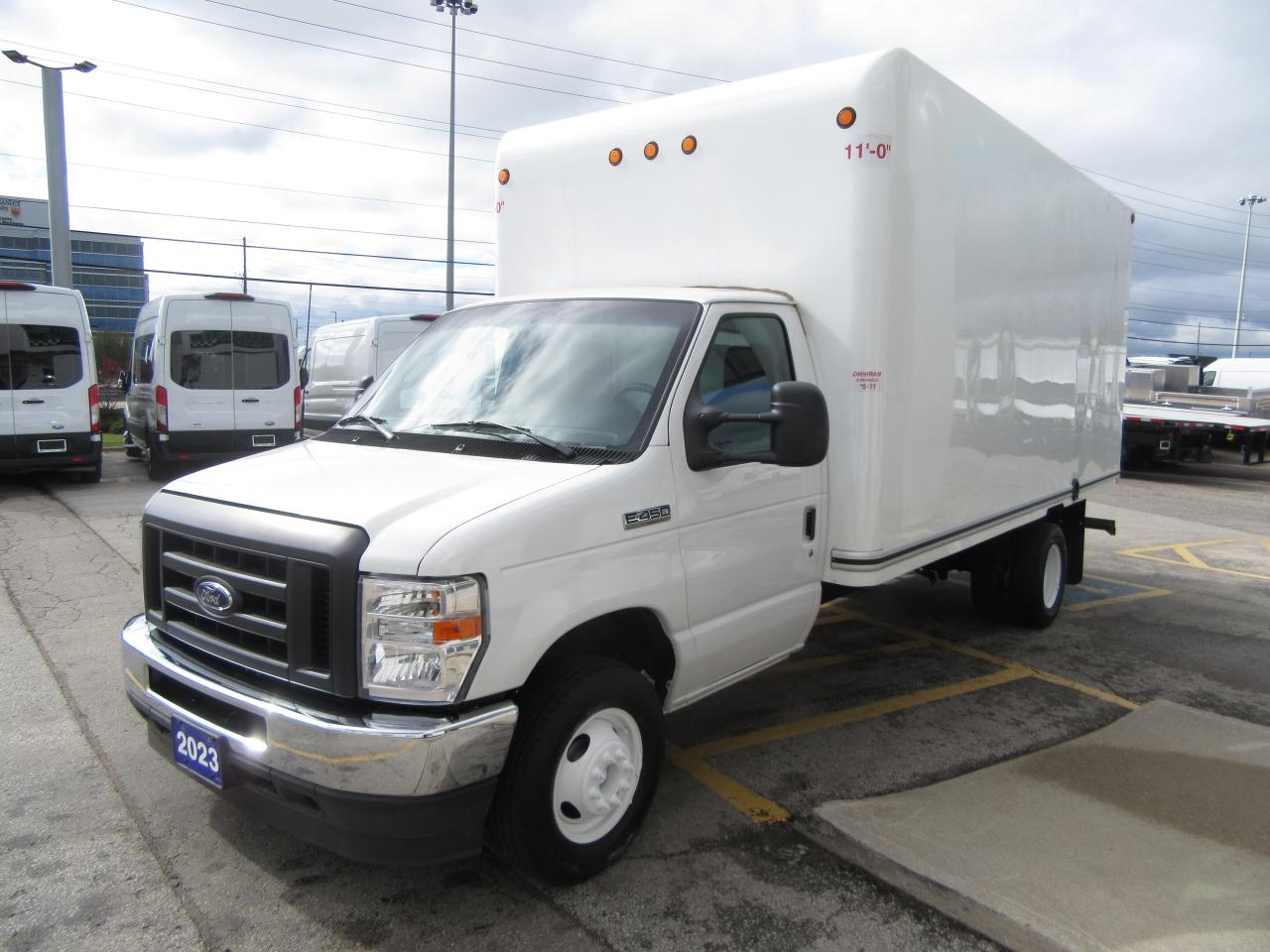 2023 Ford Super Duty E-450 DRW CUBE VAN 16FT HIGH BOX WITH ROLLOUT RAMP Photo