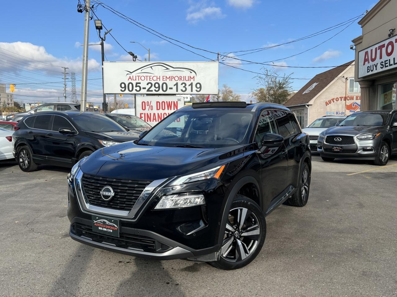 2023 Nissan Rogue SL AWD   Leather   Pano Roof   Navi Photo0