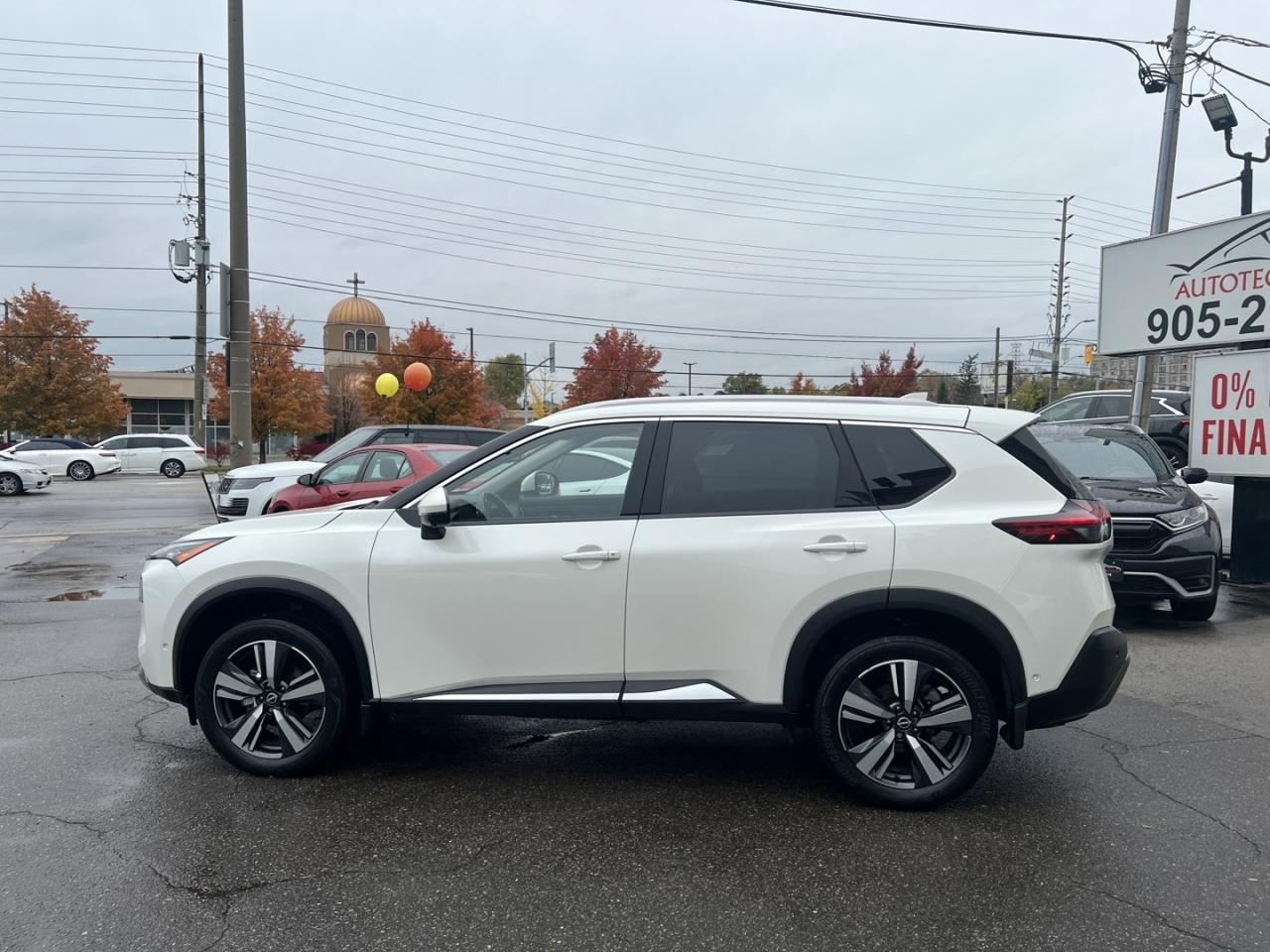 2023 Nissan Rogue SL AWD Pearl White   Pano Roof   Leather   Navi Photo