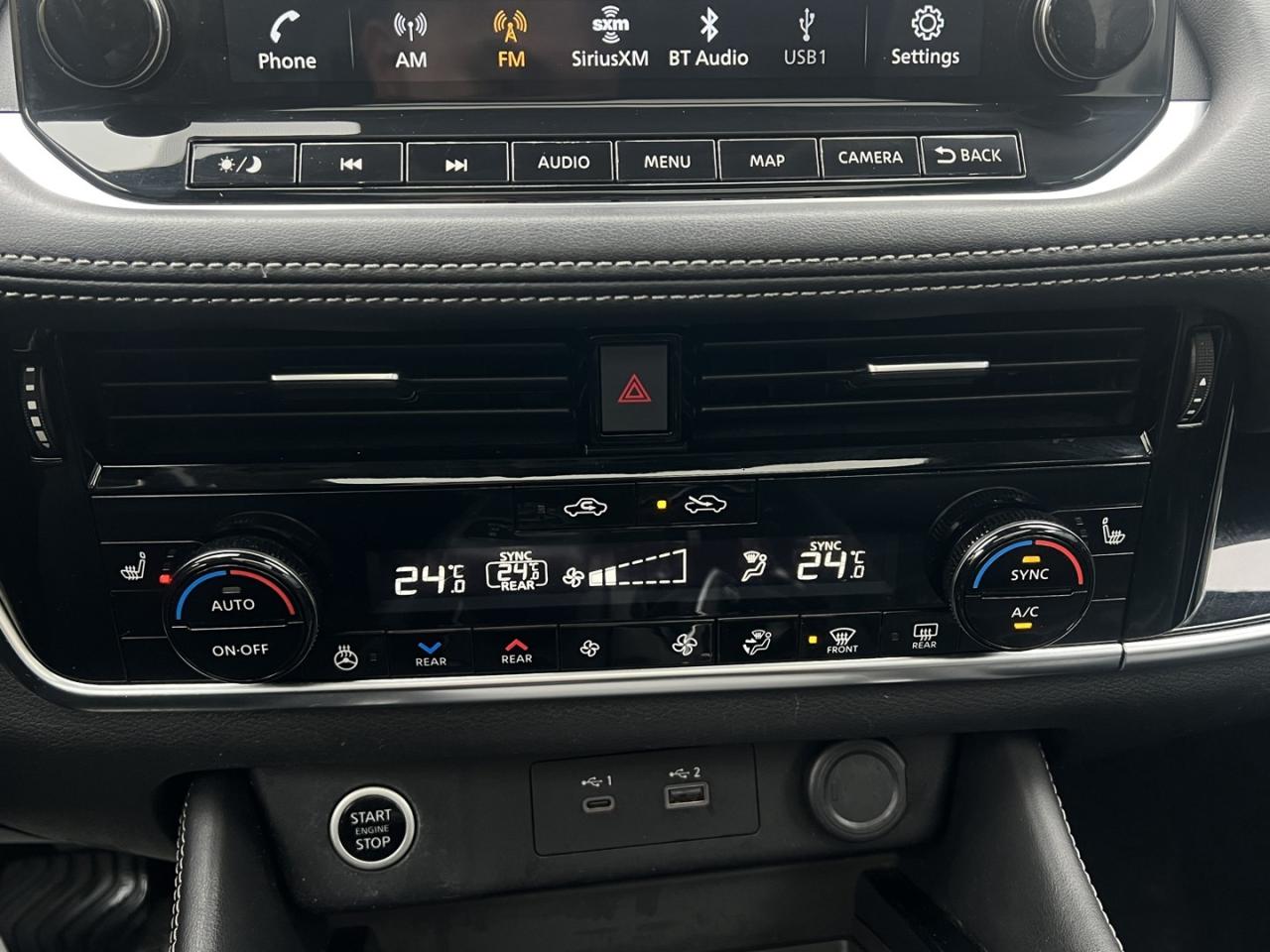 2023 Nissan Rogue SL AWD Pearl White   Pano Roof   Leather   Navi Photo