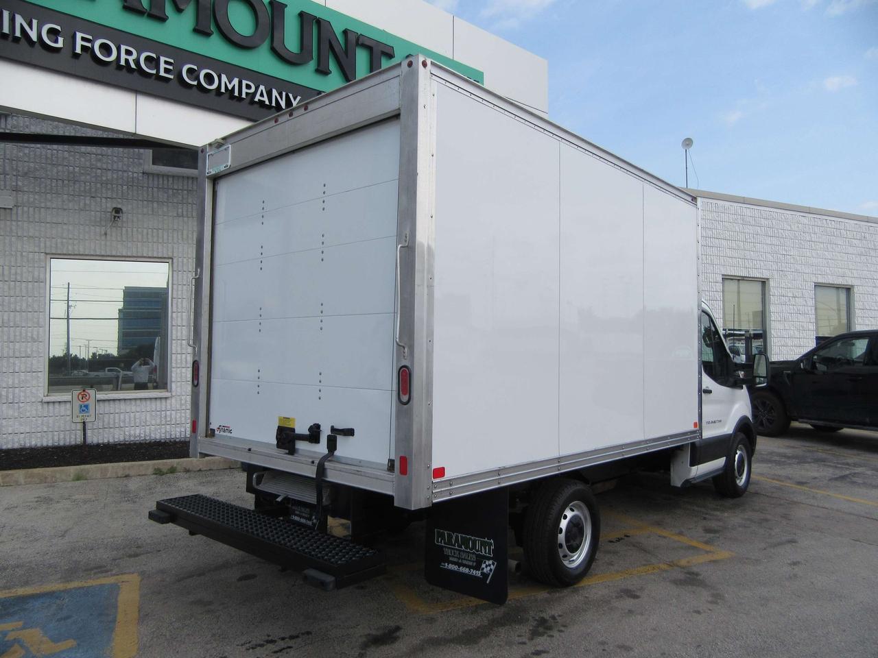 2022 Ford Transit T-250 12FT CUSTOM ALUMINUM BOX WITH RAMP Photo