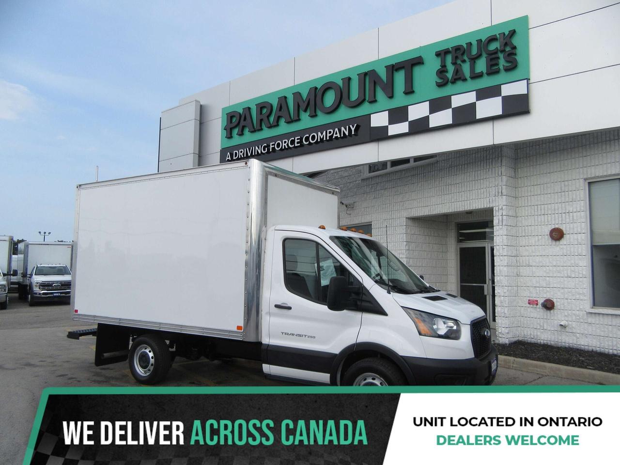 2022 Ford Transit T-250 12FT CUSTOM ALUMINUM BOX WITH RAMP Photo
