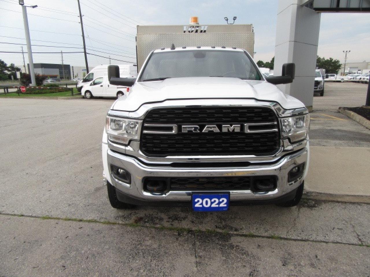 2022 Dodge RAM 5500 GAS AUTO 2WD WITH 13FT DUMP BOX & CROSS TOOL BOX Photo