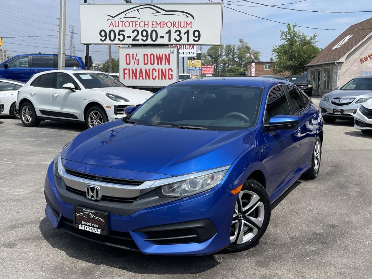 2018 Honda Civic LX   Carplay+Android   Htd Seats   Rev Cam Photo0