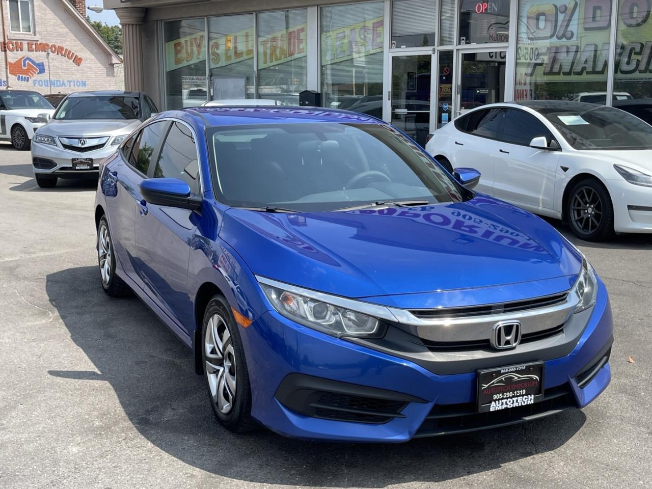 2018 Honda Civic LX   Carplay+Android   Htd Seats   Rev Cam Photo