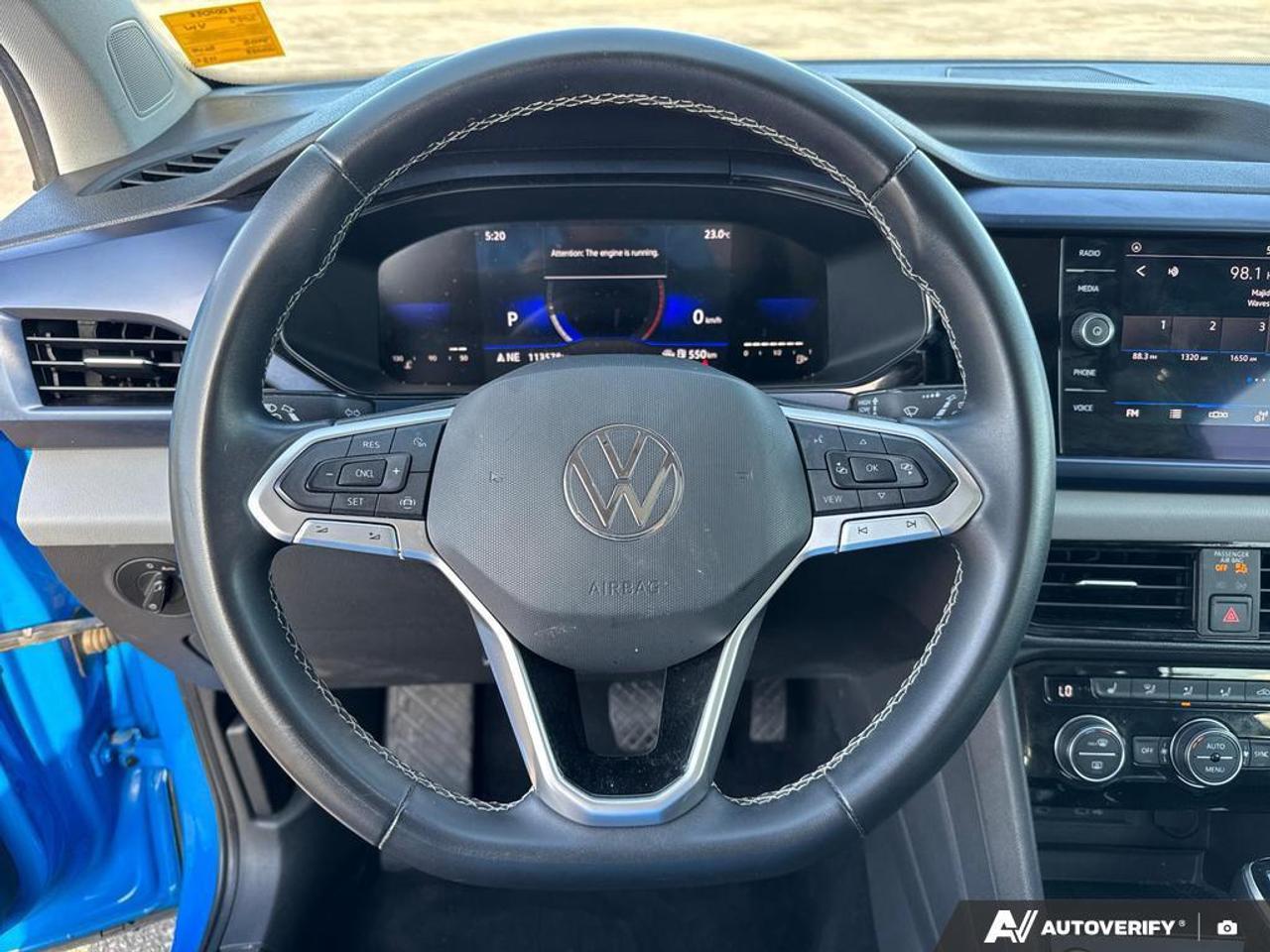 2022 Volkswagen Taos Comfortline BACKUP CAM   BLUETOOOTH   LEATHER INTE Photo