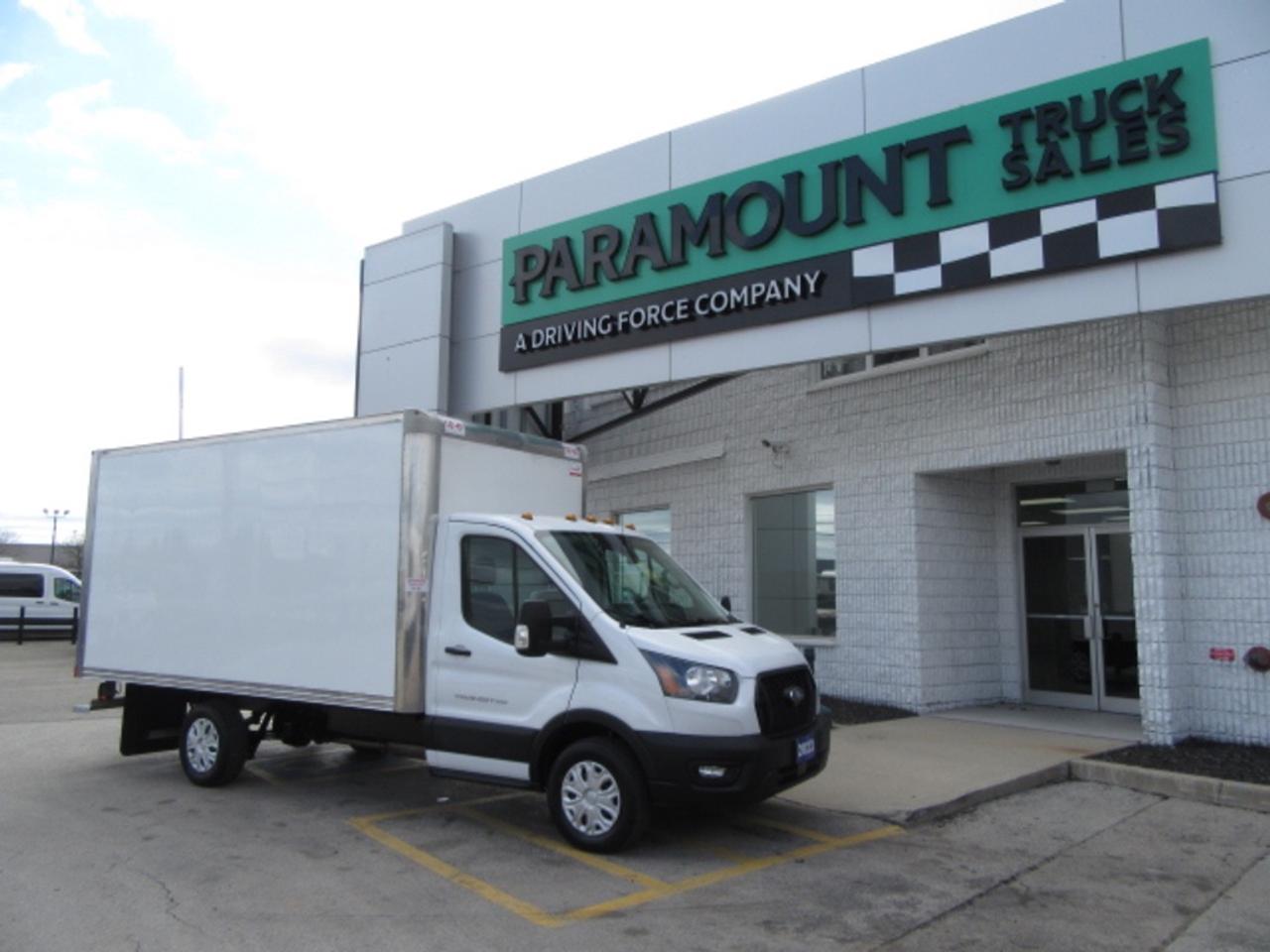 2024 Ford Transit Cargo Van 14 FT CUBE VAN WITH ALUMINUM BOX / ALUM RAMP Photo