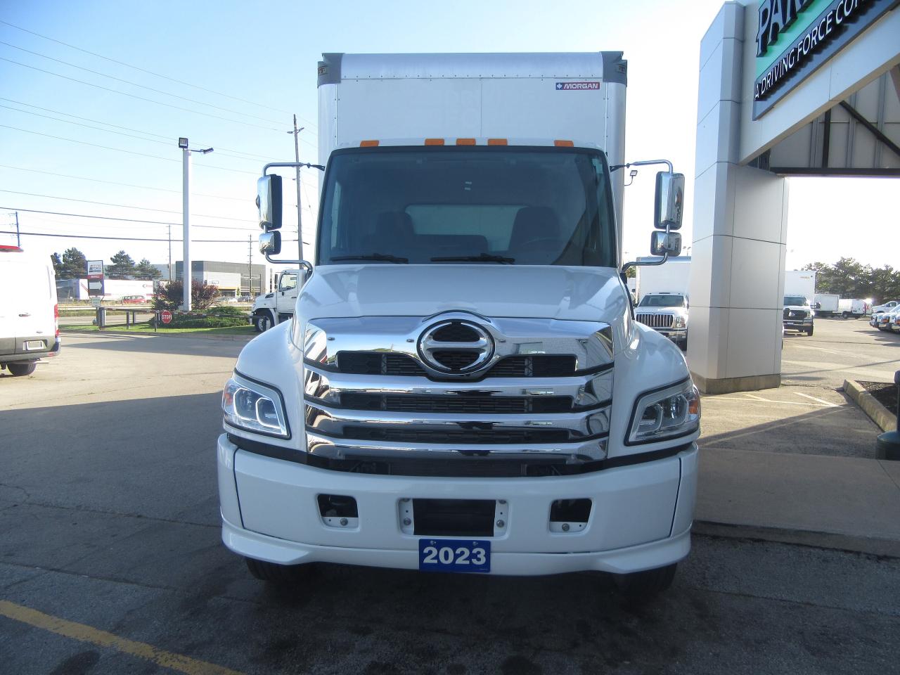 2023 Hino L7 WITH 26FT BOX LARGE ALUMINUM POWER LIFTGATE Photo