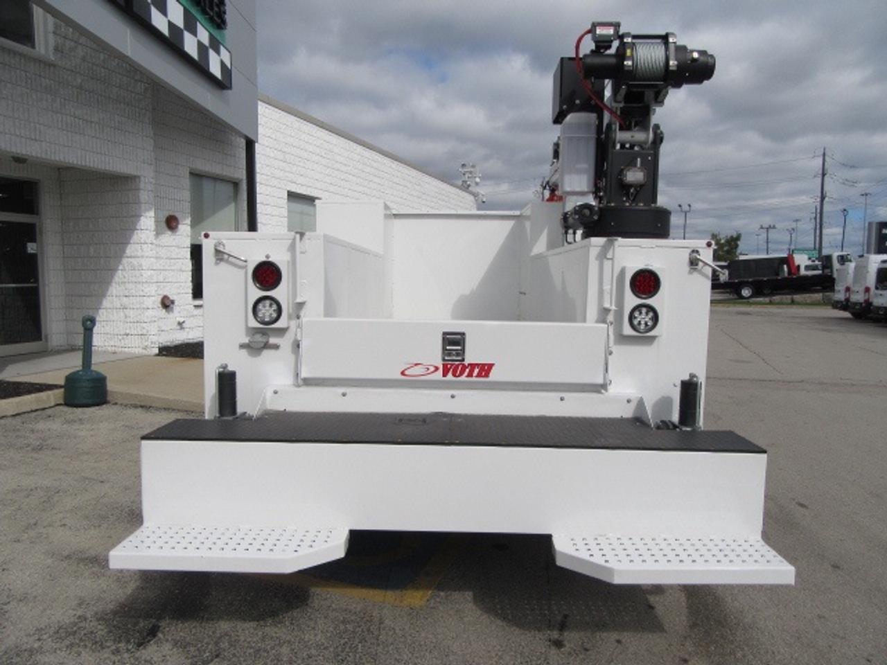 2021 Ford F-550 DIESEL 4X4 CREW CAB NEW SERVICE BODY & CRANE Photo