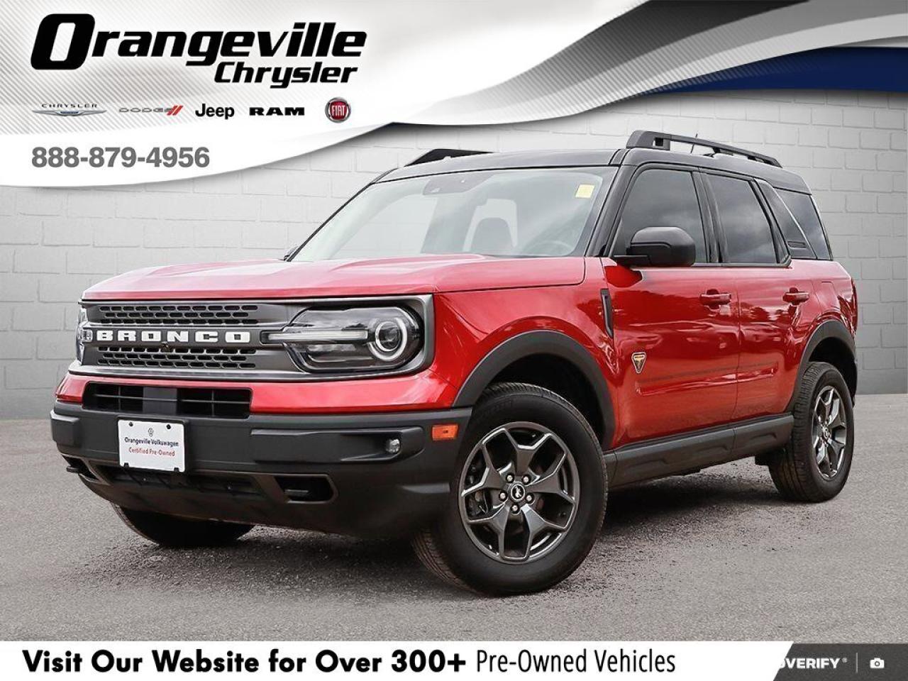 2021 Ford Bronco Sport BadlandsACCIDENT-FREE, HTD SEATS, BLIND SPOT MONIT Photo