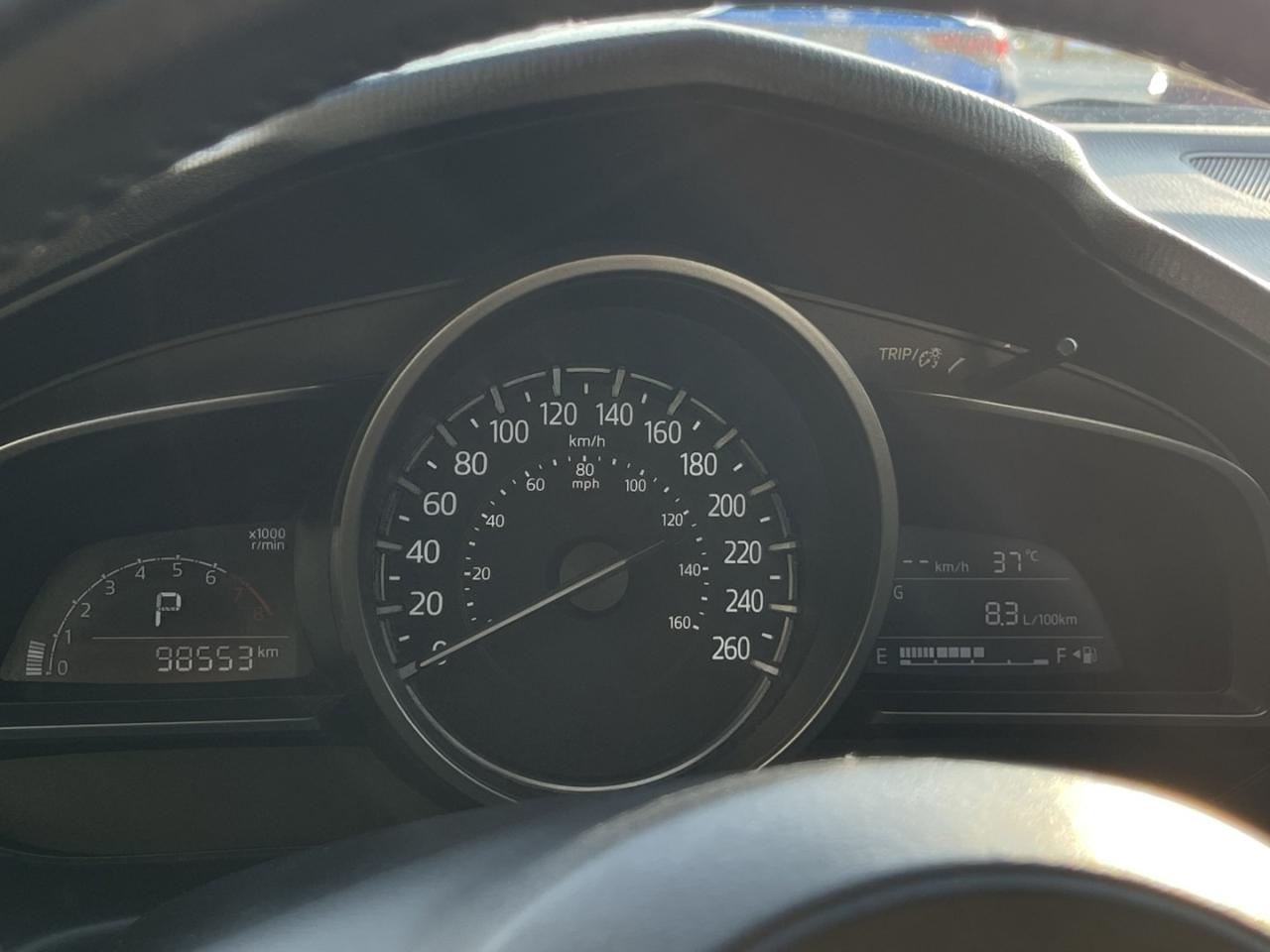 2018 Mazda MAZDA3 GS Pearl White Htd Seats / Push Start / Htd Steeri Photo