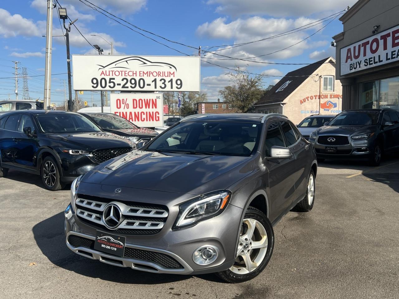 2018 Mercedes-Benz GLA-Class 250 4MATIC   Leather   Pano Roof   Htd Seats Photo0