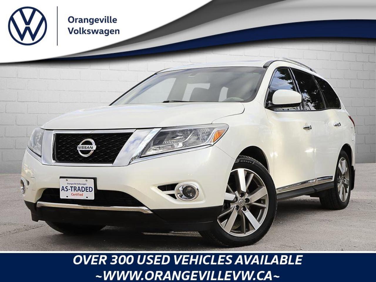 2015 Nissan Pathfinder PlatinumCERTIFIED AS-TRADED, THIRD ROW, BOSE AUDIO Photo0