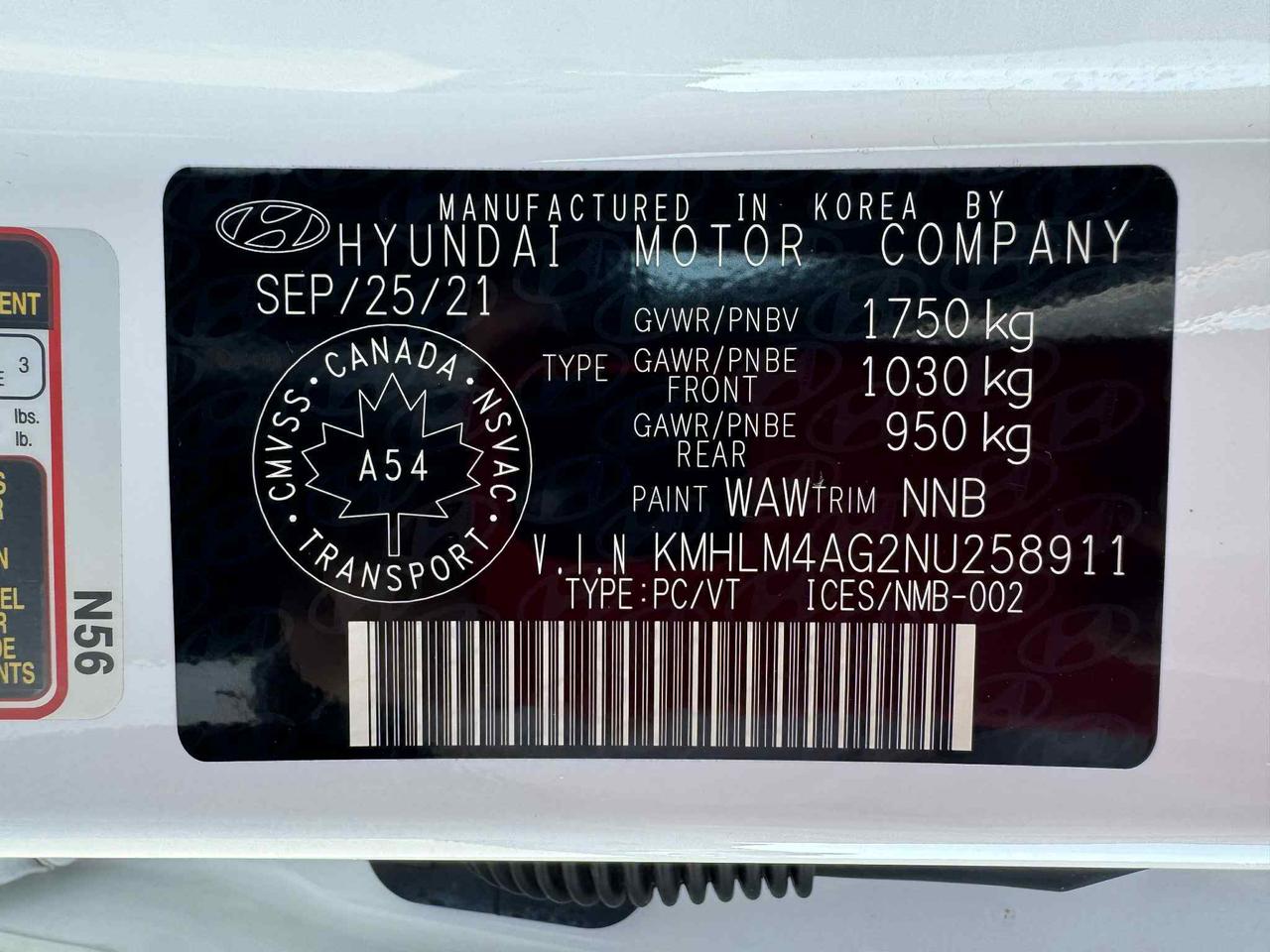 2022 Hyundai Elantra PREFERRED W/ SUN & SOUND PKG Photo