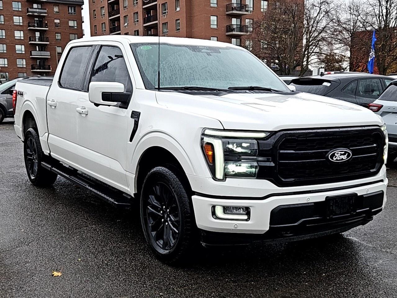 2024 Ford F-150 LARIAT   BLACK  PKG   FX4 OFFROAD   MOONROOF Photo2