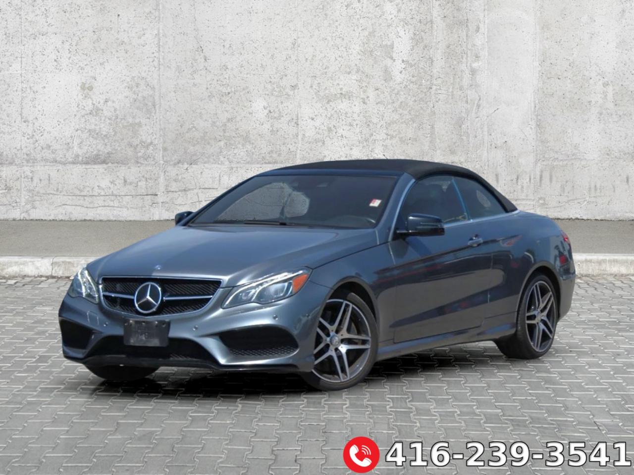 2017 Mercedes-Benz E-Class Cabriolet E 550  Gps BkpCam HtdSeats Photo0
