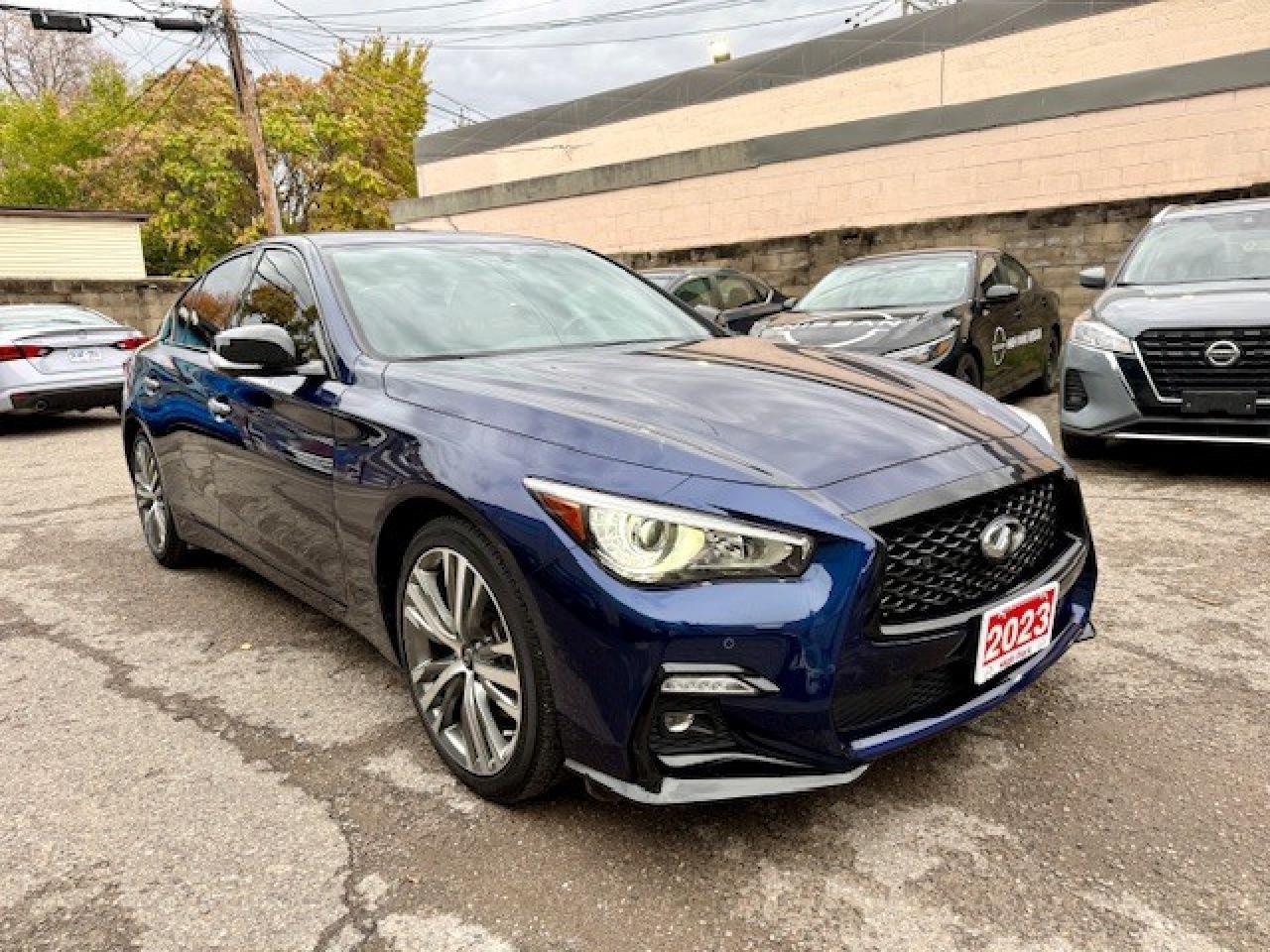 2023 Infiniti Q50 Signature SENSORY, 360 Cam, BOSE, CARPLAY, NAVI Photo2