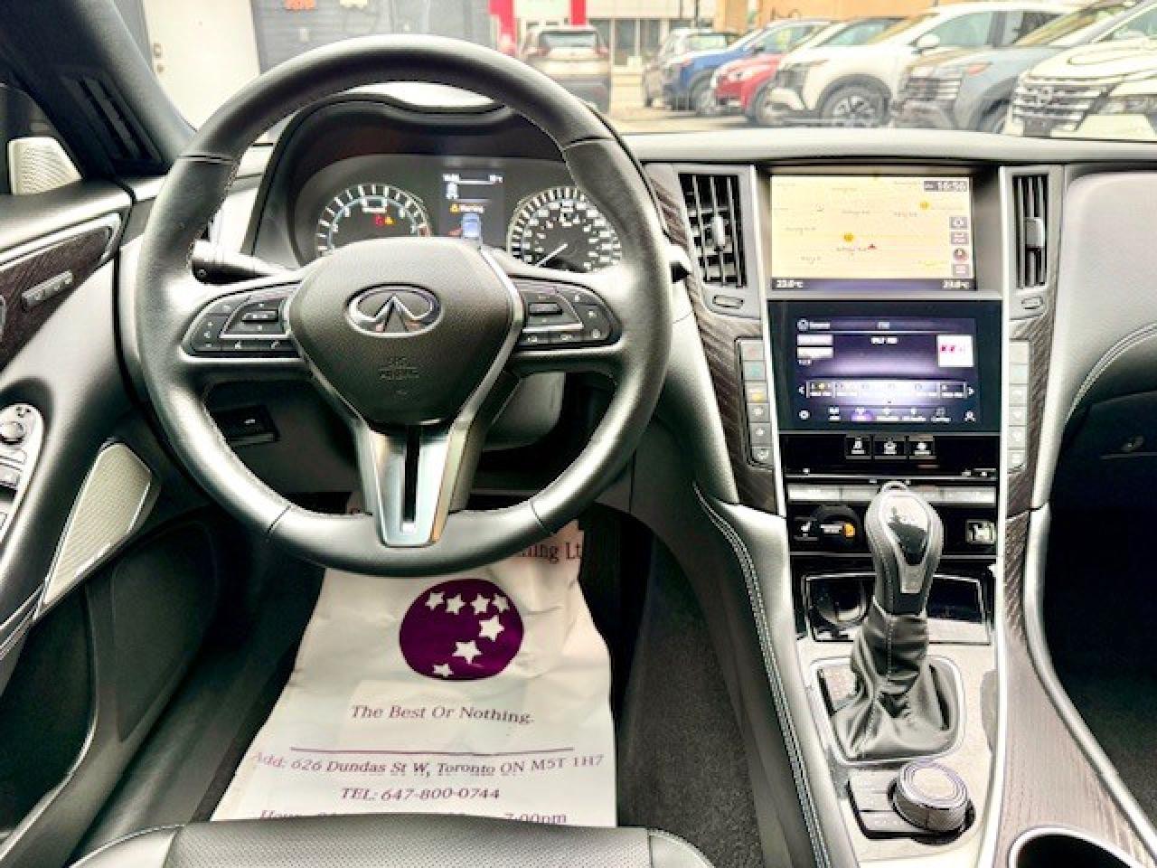 2023 Infiniti Q50 Signature SENSORY, 360 Cam, BOSE, CARPLAY, NAVI Photo