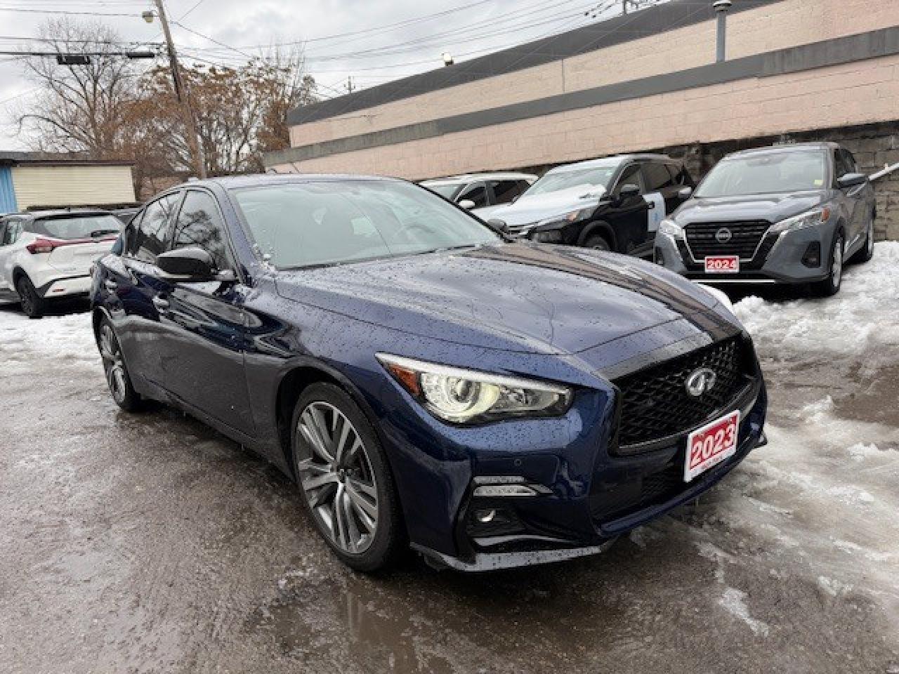 2023 Infiniti Q50 Signature SENSORY, 360 Cam, BOSE, CARPLAY, NAVI Photo2