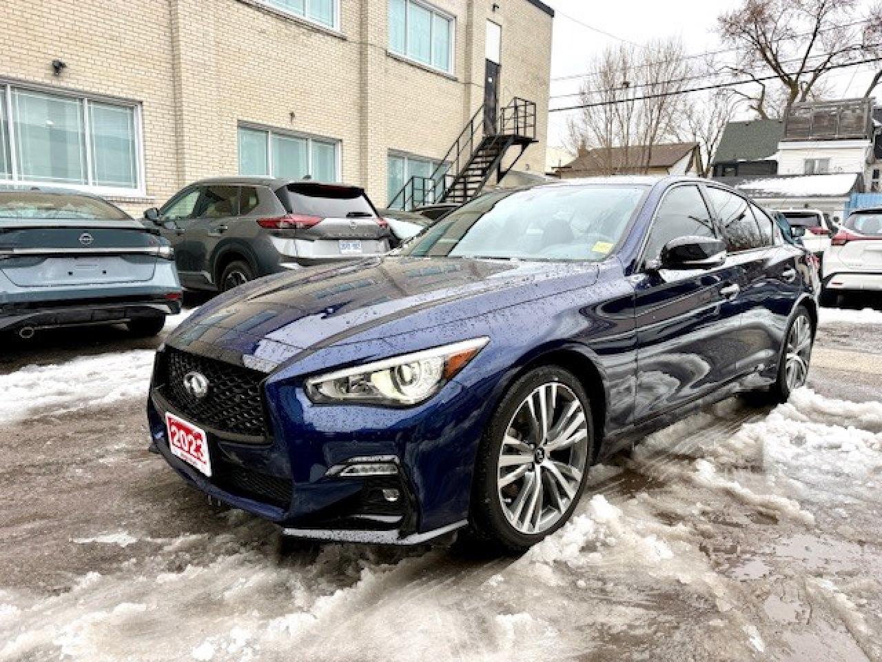 2023 Infiniti Q50 Signature SENSORY, 360 Cam, BOSE, CARPLAY, NAVI Photo0