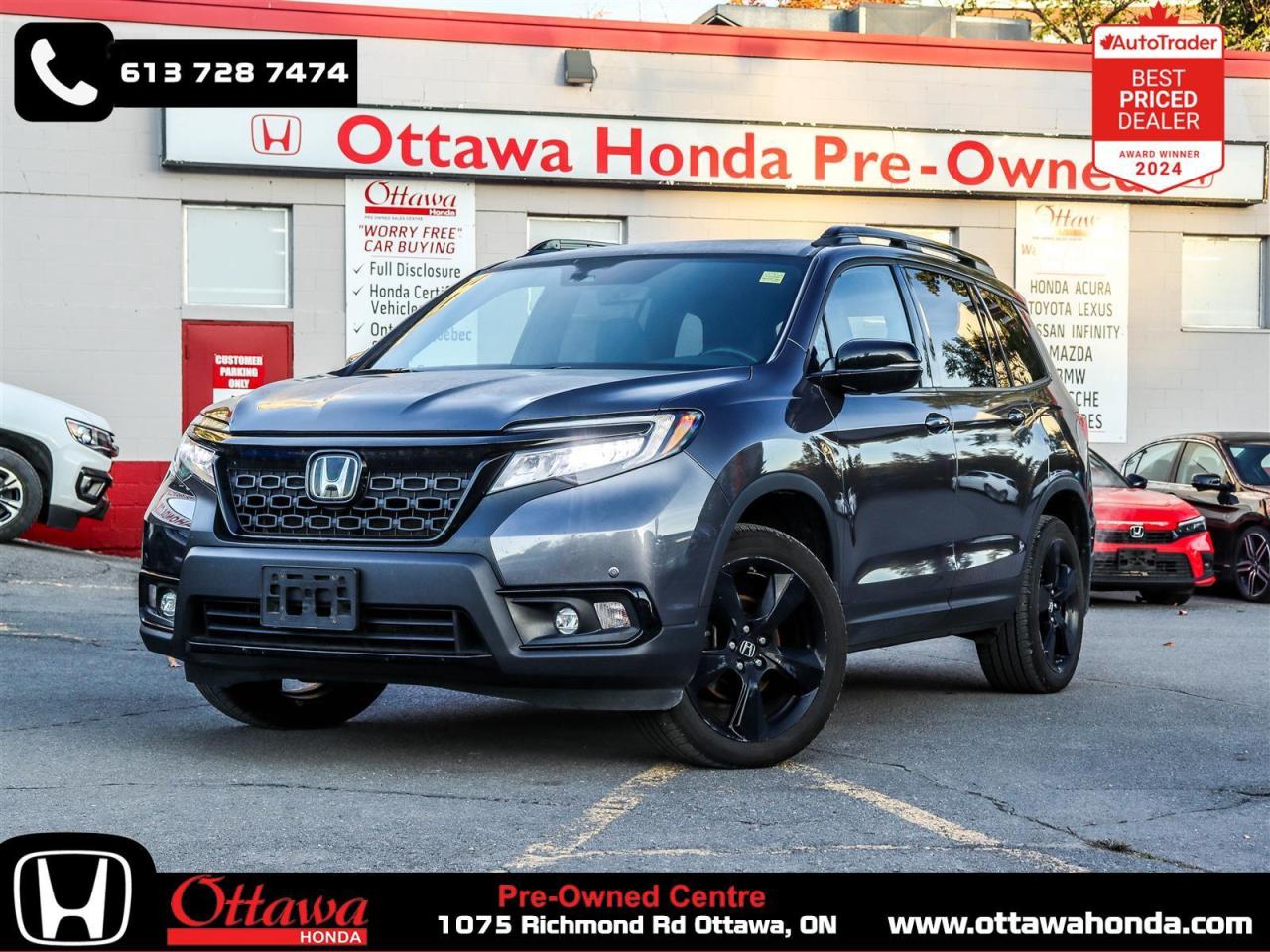 2020 Honda Passport Touring AWD LEATHER NAVI SUNROOF Photo0