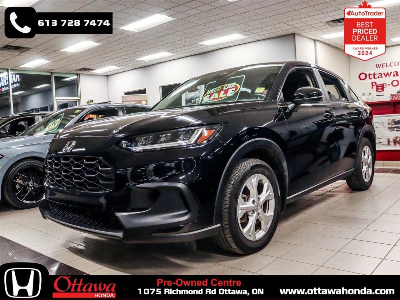 2023 Honda HR-V LX 2WD BACKUP CAM APPLE CARPLAY/ANDROID AUTO Photo0